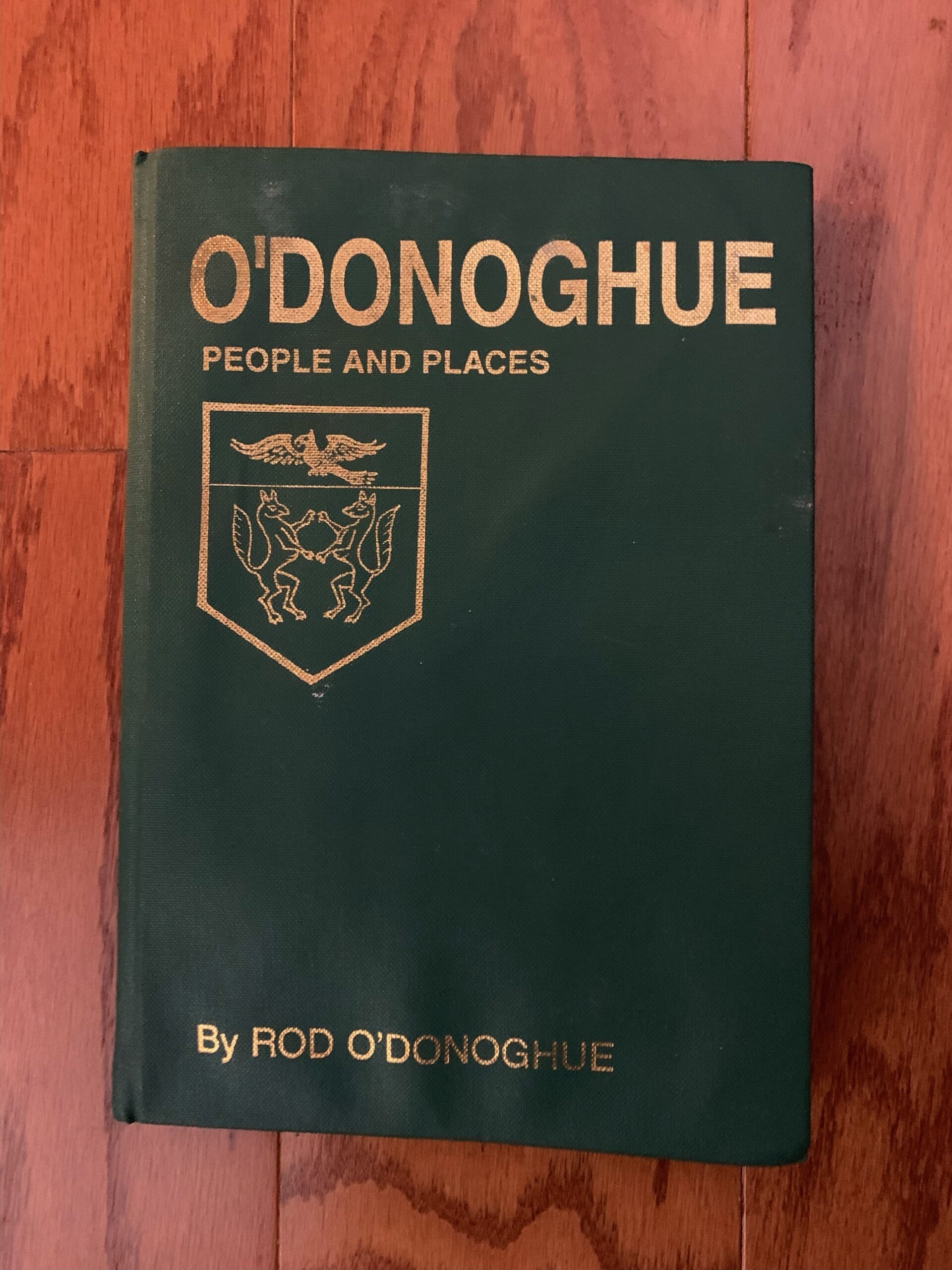 The story of a replacement O'Donoghue People and Places Odonoghue